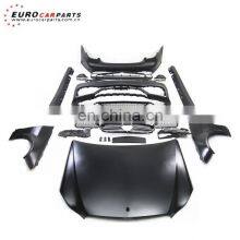 W212 E63 Body Kits Fit for E-class W212 2009-2012 Upgrade to 2016year W212 E63 Body Kits With Lights E63 Full Sets thumbnail-1