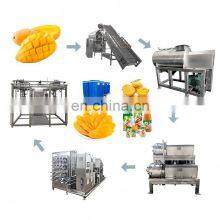 Mango juice concentrate machine full set machinery processing line