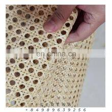 Wholesaler Natural Open Mesh Pre-Woven Cane High Quality Woven Webbing Nice Design Serena +84989638256 thumbnail-1
