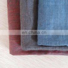Soft Enzyme Wash Plain Yarn Dyed Stone Washed 100% Linen Fabric for Garment thumbnail-2