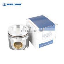 Wellfar Truck Engine Parts OM501 OM541 130mm Standard Diesel Engine Piston For Benz Heavy Truck