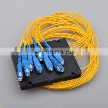 Wholesale Price 1x8 Way SC PC ABS Box Type 1270-1610nm Optical Plc Splitter thumbnail-3