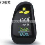 Professional Wireless Weather Station to Monitor Indoor Outdoor Temperature Humidity Thermometer Time thumbnail-3