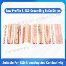 Becu EMI Strip Low Profile Hook-on Becu Gasket EMI Spring Becu Contacts Spring EMI Strip Professional Factory thumbnail-5