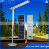 New style of 8W,12W,15W,20W,25W,30W,40W,50W,60W,70W,80W all in one solar street light