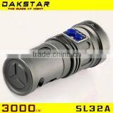 DAKSTAR SL32A XML U2 3000LM 18650 Aluminum CREE Rechargeable High Power Search Superbright Strong Light Torch thumbnail-1