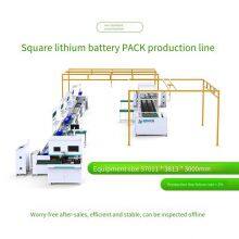 Fully Automatic Production Line for Square Shell Battery, Soft Pack Battery Module Pack, and Assembly Line Body for Household and Outdoor Energy Storage thumbnail-4