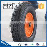 Manufacturer Wheelbarrow Pneumatic Air Rubber Wheel 400x8 thumbnail-1