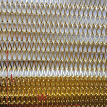 Decorative Stainless Steel Spiral Wire Mesh, Suitable for Architectural Partitions, Sizes Can be Customized. thumbnail-3