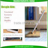 New Arrivel CM-10 Bamboo Mobile Phone Name Card Holder Stand Mount thumbnail-4