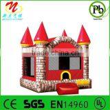 Playground Inflatable Castle Bouncer, Inflatable Camelot Bouncy Castle Brown thumbnail-1