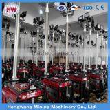 2016 Hengwang 50HZ High Mast Portable Honda Lighting Tower Generator With 4*500W LED Light thumbnail-2