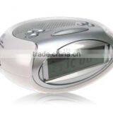 Top Sale Oval Shape Weather Station Alarm Clock Radio thumbnail-3