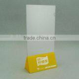 Plastic Menu Stand, Menu Holder for Promotion