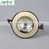 Gold Color Cut95mm Sun Flower Radiator 7w Led Ceiling Light