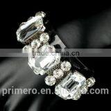 New Vintage Crystal Flower PVC Bracelets & Bangles For Women Fashion Designer Jewelry thumbnail-4
