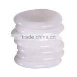 Wholesale Polished Worry Stone Pocket Stone White Semi-precious Stone Massage Stone Using