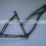 26" Female Steel beach cruiser bike frame,1 speed,C.P.OEM factory005