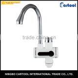 Kitchen LED Red Digital Display Fast Heating Electric Faucet Water Heater Taps thumbnail-2