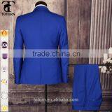 New Products 2016 European Style Direct Manufacturer Oem Factory Formal Wear Slim Fit Sky Blue Polyester Fabric Business Suits Quality Choice thumbnail-6