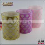 LED Flameless Carved Candle With Battery Operated thumbnail-1
