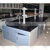Foor Mounted Science Laboratory Central Bench Fyrniture