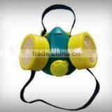 2016 Hot Sell Double Filter Half Gas Mask Similar as 3M Gas Mask Double Filter Military Chemical Half Face Filter Gas Mask