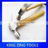 China Good Quality and Best Price Claw Hammer With Wooden Handle