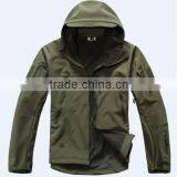 Uniseason Men Army Softshell Jackets