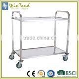 Best food service trolley prices, stainless steel restaurant service trolley for catering