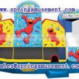 High Quality and Hot Sale Inflatable Elmor World Combo, Inflatable Interesting Bouncer, Inflatable Amazing Jumper SP-C6022
