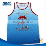 Wholesale customize athletic wear triathlon running tank top 2015