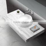 Square Modern Marble Sink Bathroom Face Basin Art Basin Sink thumbnail-3