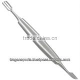 cuticle pusher and knife