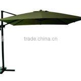 Rectangular Parasol in Black 3.5m x 3m patio umbrella