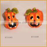 Lovely Ceramic Hawlloween Pumpkin Tealight Holder Decoration