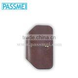 Leather Earbud,cable Organizer in Natural Vegetable Tanned Saddle Leather thumbnail-3