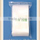 Wholesale Zlb-19 4" x 6", 4 Mil Clear White Block Zipper Bags, Dispenser Bag Pack of 100 thumbnail-1