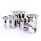 Stainless Steel 8 pcs Cookware Stockpot