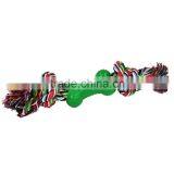 Dog Chew Toys, Rope Toy With Dog Bone thumbnail-1