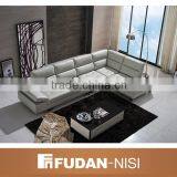 Modern Air Leather Lounge Sofa Set White