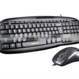 Wired Splash-proof Keyboard Mouse Combo