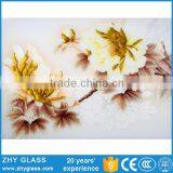 Colorful Glass Wall Decoration Hanging Hand Painted Glass thumbnail-1