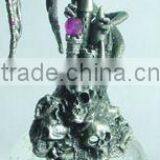 Flying Bronze Dragon With Crystal Ball Craft LFS0033