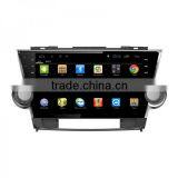 Android Car Video GPS Multimedia System for Toyota Highlander 2012 Kluger With Wifi, Bt, Dvr, Rear View Input thumbnail-2