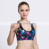 Wholesale young ladies sexy sportswear sublimation Printed Gym Trainning custom wear women's sport bra                        
                                                Quality Choice