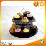 Natural Black 2 Tier Slate Cake Stand thumbnail-4
