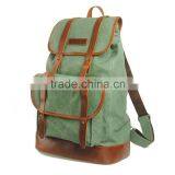 New Stylish Backpack Vintage Canvas School Backpack Hiking Backpack thumbnail-1