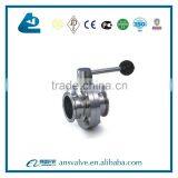 Sanitary Clamp-on Butterfly Valve