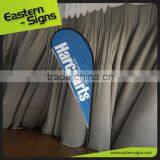 Top Advertising Flying Banner Custom Printing Teardrop Shape Flying Banners thumbnail-5